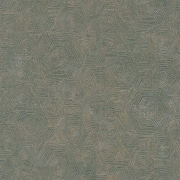 Tapete Grau, Silber, Grün livingwalls Vliestapete (1039707)