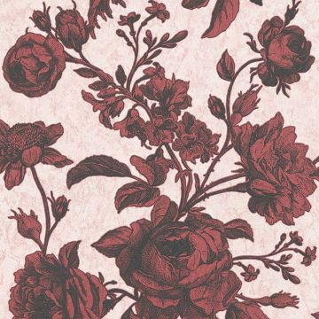 Tapete Rosa, Rose, Rot livingwalls Vliestapete (1039714)