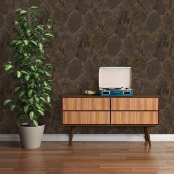 Tapete Braun livingwalls Vliestapete (1044885)