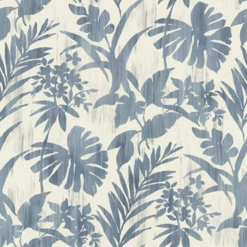 Tapete Blau Rasch Vinyltapete (KG-175570)