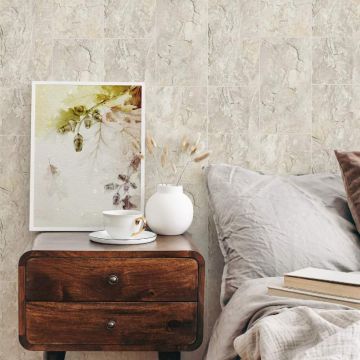 Tapete Beige, Creme, Grau Marburg Vliestapete (1044705)