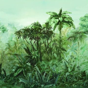 Digitaldruck-Tapete Grün Rasch (1039103)