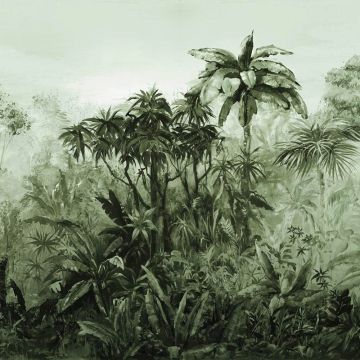 Digitaldruck-Tapete Grün Rasch (1039105)