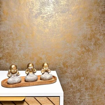 Tapete Gold, Kupfer Marburg Vliestapete (1022436)