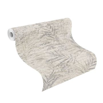 Tapete Grau, Silber Rasch Vliestapete (1030542)