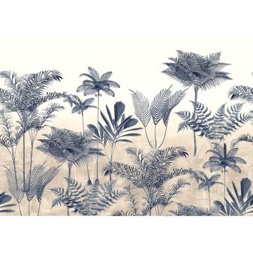 Digitaldruck-Tapete Blau, Grau, Silber Rasch (1041637)