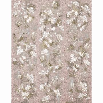 Digitaldruck-Tapete Beige, Creme, Braun, Rosa, Rose Marburg (1042897)