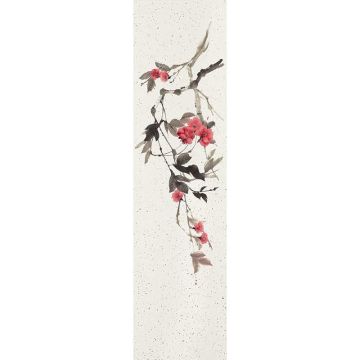 Digitaldruck-Tapete Grau, Silber, Rot, Weiß Marburg (1042912)