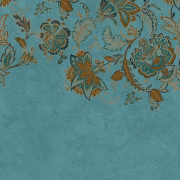 Digitaldruck-Tapete Blau, Braun Rasch (1039346)