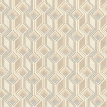Tapete Beige, Creme, Braun, Grau, Silber Rasch Vliestapete (1042831)