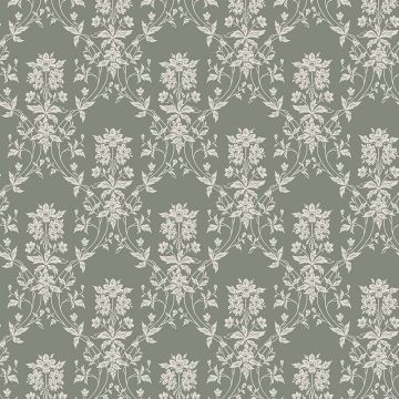 Tapete Beige, Creme, Grau, Silber, Grün Sandberg Vliestapete (1042725)