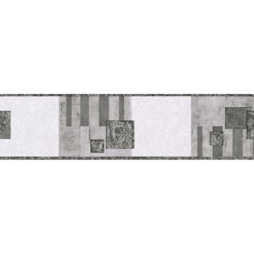 Bordüre Grau, Silber AS-Creation Papier (1023598)