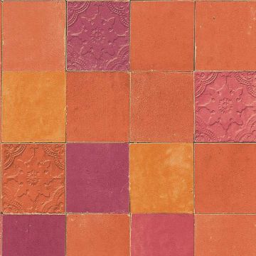 Tapete Orange, Terrakotta livingwalls Vliestapete (1029228)