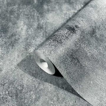 Tapete Grau, Silber, Schwarz, Anthrazit Novamur Vliestapete (1035108)