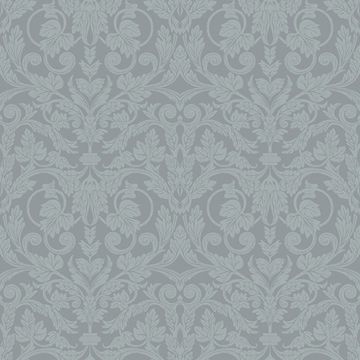 Tapete Blau, Grau, Silber Rasch-Textil Vliestapete (1025148)