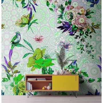 DD110191 Walls by Patel Mosaic Garden