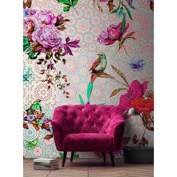 DD110196 Walls by Patel Mosaic Garden