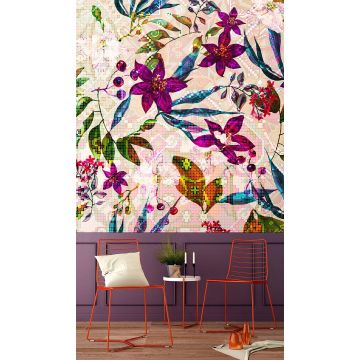 DD110241 Walls by Patel Mosaic Blossom