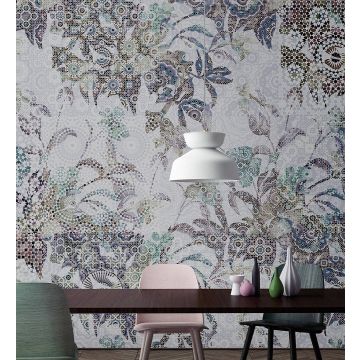 DD110286 Walls by Patel Mosaic Leaves