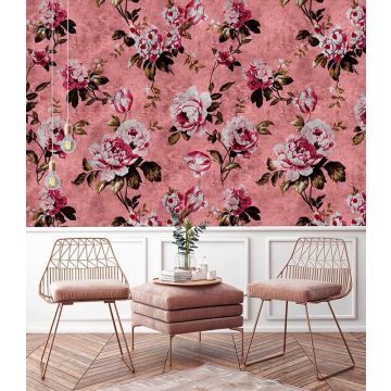 113912 Walls by Patel 2 Wild Roses