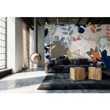 114137 Walls by Patel 2 Floral Collage