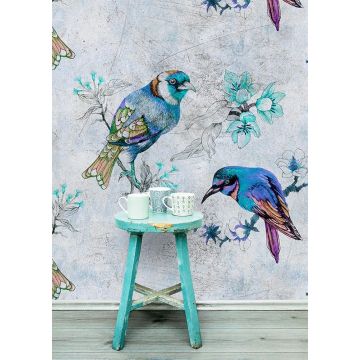 114402 Walls by Patel 2 Love Birds