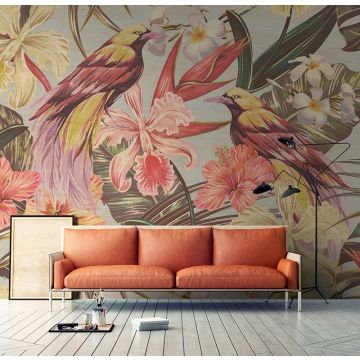 114412 Walls by Patel 2 Exotic Birds