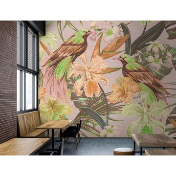 114417 Walls by Patel 2 Exotic Birds