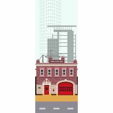 Digitaldruck-Tapete CityFeuerwehr livingwalls (1034260)