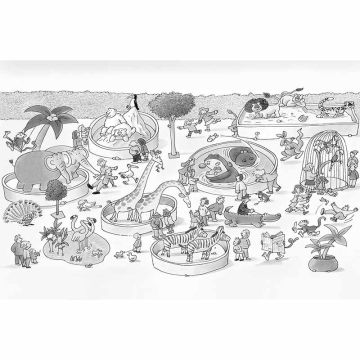 Digitaldruck-Tapete Zoob&w livingwalls (1034271)