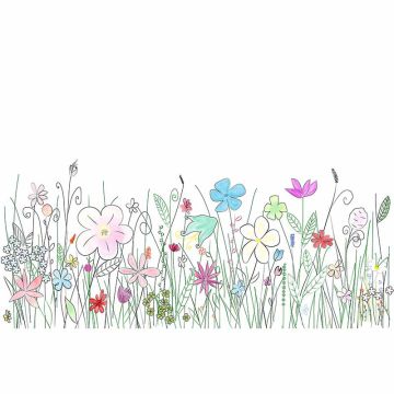 Digitaldruck-Tapete Flowers1 livingwalls (1034282)