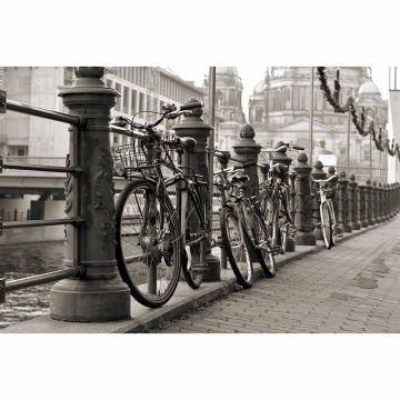 Digitaldruck-Tapete Bicycles livingwalls (1034368)