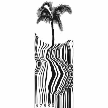 Digitaldruck-Tapete Barcode Beach livingwalls (1034566)