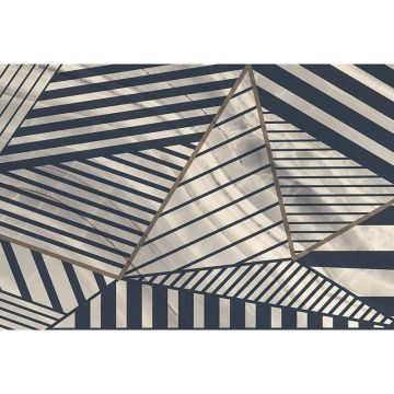 Digitaldruck-Tapete Stripes Marble 2 Architects Paper (1031555)