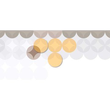 Digitaldruck-Tapete Circle Pattern 3 Architects Paper (1031722)