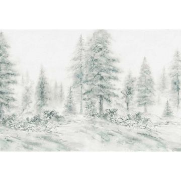 Digitaldruck-Tapete Aquarel Forest 1 Architects Paper (1031739)