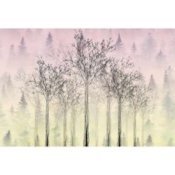 Digitaldruck-Tapete Trees Artwork 4 Architects Paper (1031773)
