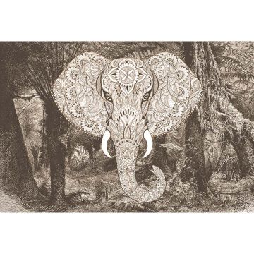 Digitaldruck-Tapete Elephant Head 2 Architects Paper (1031796)