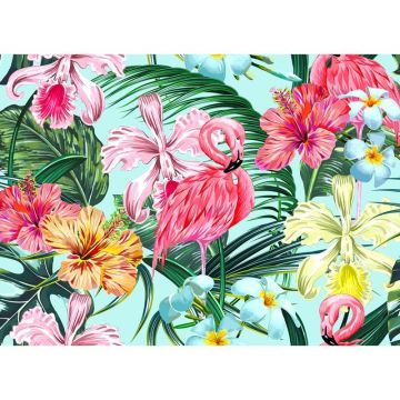 Digitaldruck-Tapete Flamingo Art 1 livingwalls (1031889)
