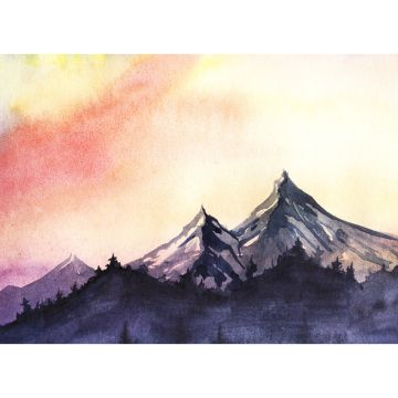 Digitaldruck-Tapete Mountain Paint 1 livingwalls (1031910)