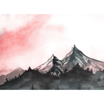 Digitaldruck-Tapete Mountain Paint 2 livingwalls (1031911)