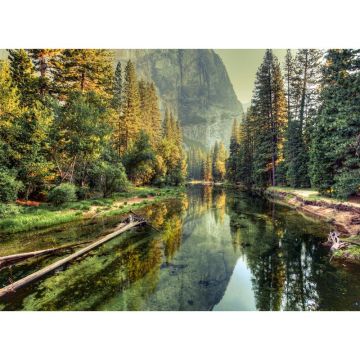 Digitaldruck-Tapete Mountain River livingwalls (1031916)