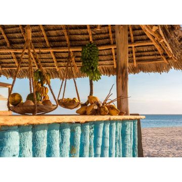 Digitaldruck-Tapete Beach Bar livingwalls (1031936)