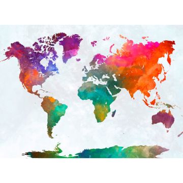Digitaldruck-Tapete Global Map livingwalls (1032018)