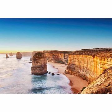 Digitaldruck-Tapete Cliff at Sunset in Australia livingwalls (1033866)