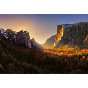 Digitaldruck-Tapete Yosemite National Park USA livingwalls (1033874)