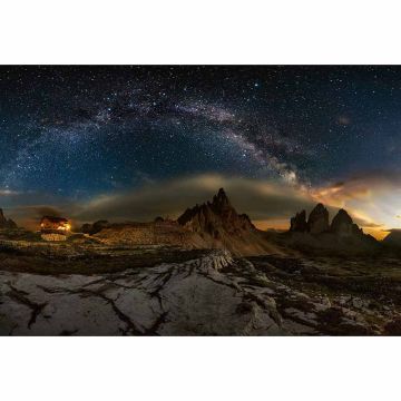 Digitaldruck-Tapete Galaxy Dolomites livingwalls (1033902)
