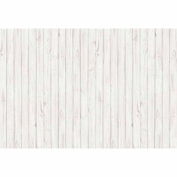 Digitaldruck-Tapete White Wooden Wall livingwalls (1033960)