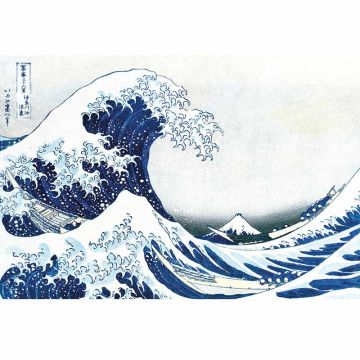 Digitaldruck-Tapete Hokusai - The Great Wave livingwalls (1033988)