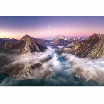 Digitaldruck-Tapete Over the Mountains livingwalls (1033992)